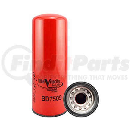 BD7509 by BALDWIN - Engine Oil Filter - used for Equipment with Various Cummins Ism11, Qsx15 Series Engines