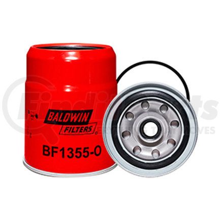 BF1355-O by BALDWIN - Fuel Water Separator Filter - Spin-On, with Open Port for Bowl