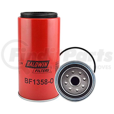 BF1358-O by BALDWIN - Fuel Water Separator Filter - used for Volvo Dump Trucks, Equipment