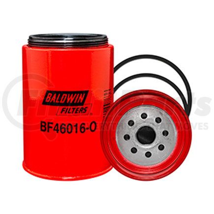 BF46016-O by BALDWIN - Fuel Water Separator Filter - Spin-On, with Open Port for Bowl