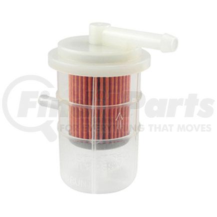 BF9863 by BALDWIN - Fuel Filter - In-Line in Plastic Housing used for Volvo Excavators