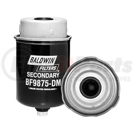 BF9875-DM by BALDWIN - Fuel Water Separator Filter - John Deere Power Tech 4045Dfm, 4045Tfm Marine Engines