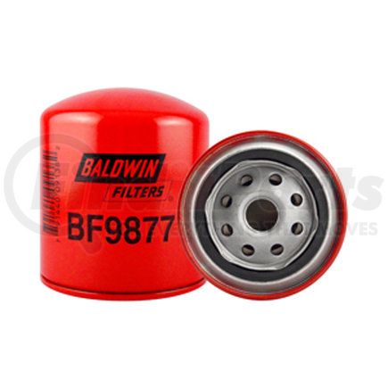 BF9877 by BALDWIN - Fuel Filter - Spin-on used for Various Truck Applications