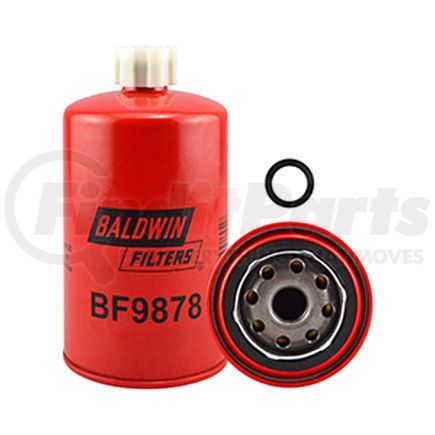 BF9878 by BALDWIN - Fuel Filter - Spin-on with Drain used for DongFeng Trucks