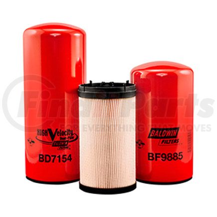 BK6086 by BALDWIN - Engine Oil Filter Kit - Service Kit for Cummins Engines