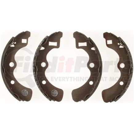 Bendix RS493 Drum Brake Shoe Global Relined Shoe Set