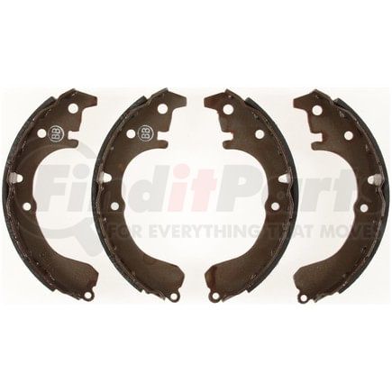 Bendix RS530 Drum Brake Shoe Global Relined Shoe Set