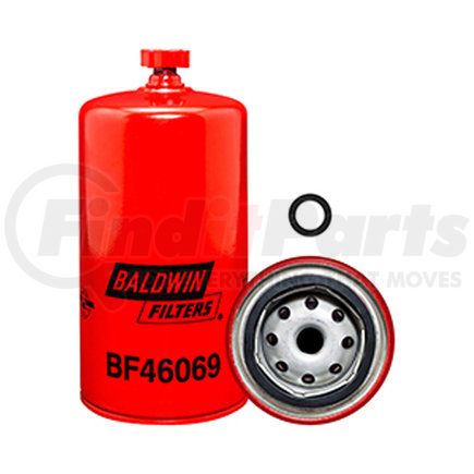 BF46069 by BALDWIN - Fuel Water Separator Filter - used for Case-International, New Holland Tractors