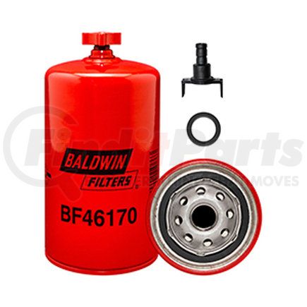 BF46170 by BALDWIN - Fuel Water Separator Filter - used for Various Truck Applications