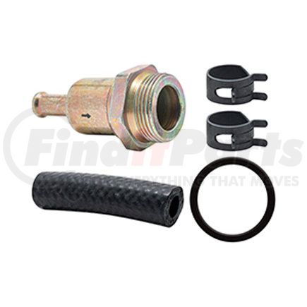 BF46225 by BALDWIN - In-Line Fuel Filter with Clamps and Hose