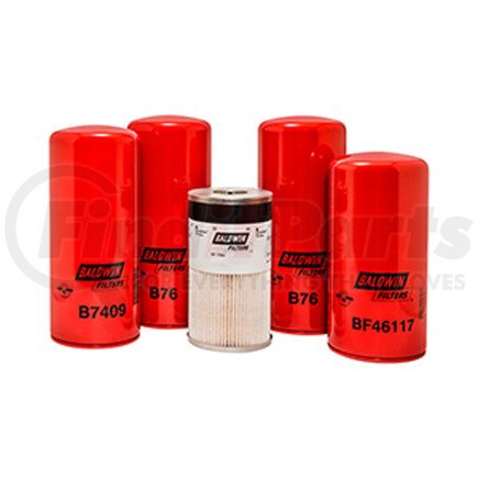 BK6121 by BALDWIN - Engine Oil Filter - Service Kit