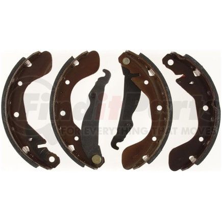RS740L by BENDIX - Global Relined Shoe Set