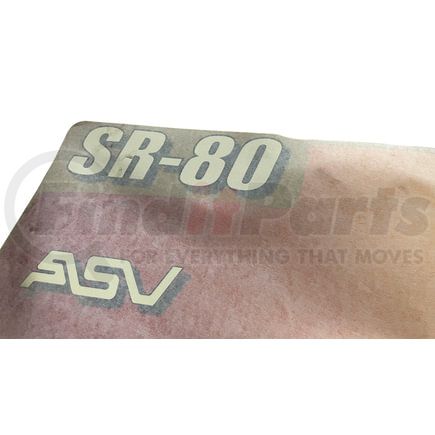 2045-297 by ASV - Tower Decal - Right Side, Sunwest