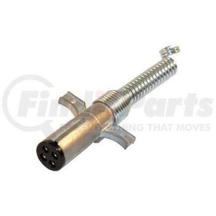 HDX BE23404 by FREIGHTLINER - Trailer Power Cable Plug - 4 Way Plug Assembly with Spring Guard