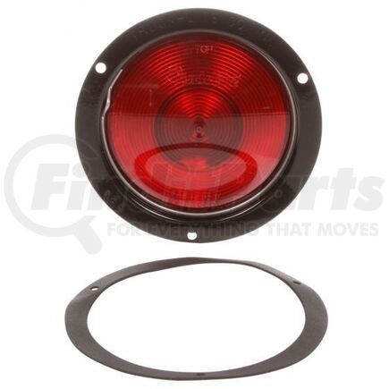 TL80334R by FREIGHTLINER - Brake / Tail / Turn Signal Light - 80 Series, Incandescent, Red, Round, Hardwired