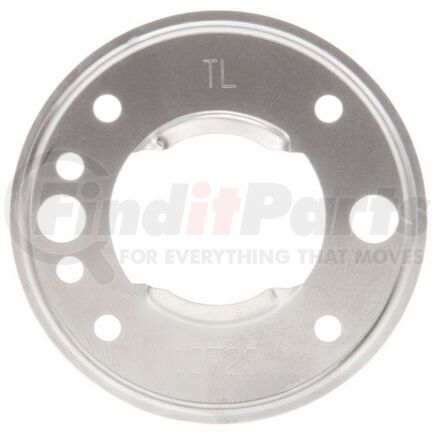 TL  10720 by FREIGHTLINER - Marker Light Mounting Bracket - 10 Series, 2-1/2 in Diameter Lights, Used In Round Shape Lights, Silver Stainless Stee