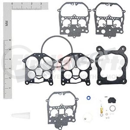 151037 by WALKER PRODUCTS - Walker Products 151037 Carb Kit - Rochester 4 BBL; 4MV