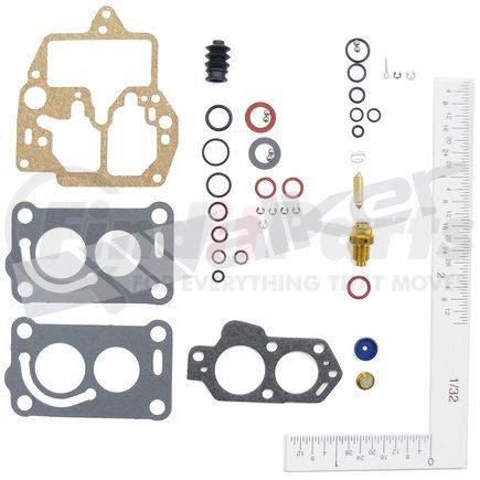 151046 by WALKER PRODUCTS - Walker Products 151046 Carb Kit - Hitachi 2 BBL; DFB306