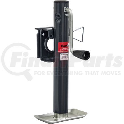5391211 by BUYERS PRODUCTS - Trailer Jack - Side-wind, with Swivel Bracket Mount, 10 in. Travel, 2K Capacity