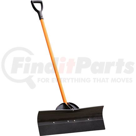 9001030 by BUYERS PRODUCTS - SaltDogg® Snow Pusher Shovel - UHMWPE, 30 in. Blade Width, 8.6 in. Blade Height