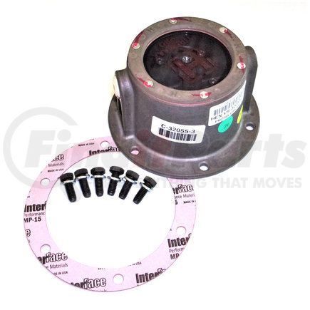 HNDVS-32055-3 by HENDRICKSON - Tire Inflation System Hubcap - Super Single/Dual, Semi-Fluid Grease, TIREMAAX PRO