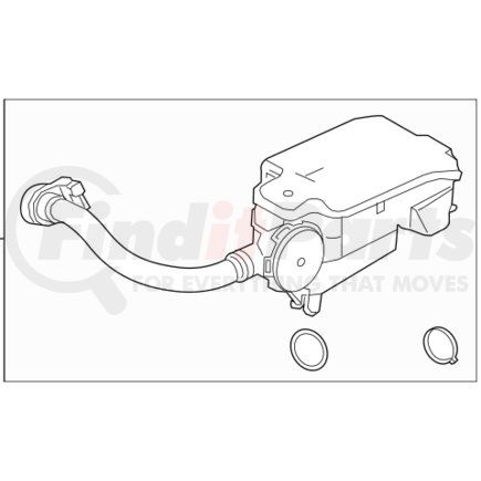 LC3Z6A785C by FORD - SEPARATOR ASY - OIL