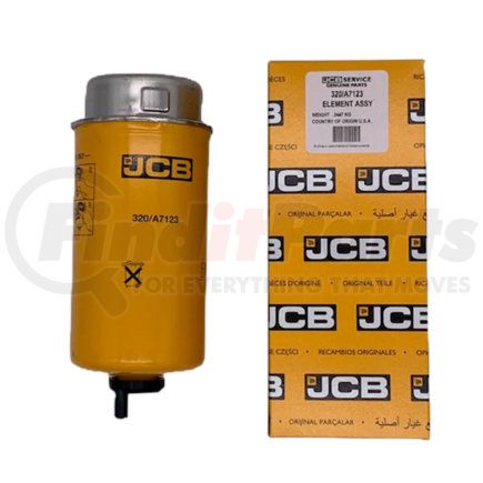 320/A7123 by JCB-REPLACEMENT - Fuel Filter - for Backhoe Loader, Wheeled Loader and Skid Steer Loader