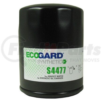 S4477 by ECOGARD - OIL FILTER - SPIN ON - SYN+