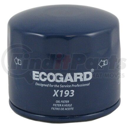 X193 by ECOGARD - OIL FILTER