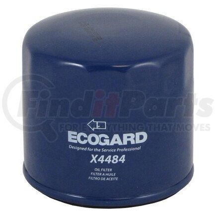 X4484 by ECOGARD - OIL FILTER