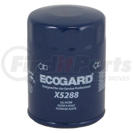 X5288 by ECOGARD - OIL FILTER - SPIN ON