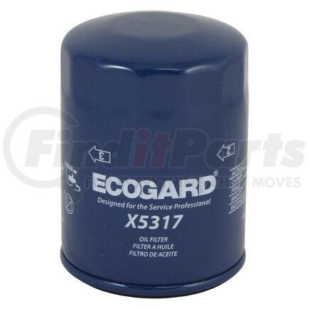 X5317 by ECOGARD - OIL FILTER - SPIN ON