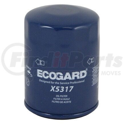 X5317 by ECOGARD - OIL FILTER - SPIN ON