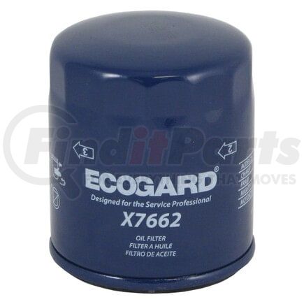 ECOGARD X7662 Engine Oil Filter OIL FILTER