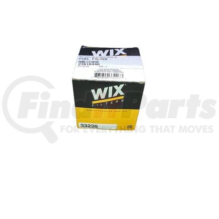 33226 by WIX FILTERS - Fuel/Water Separator Filter - Spin-On, 265 PSI, Heavy Duty