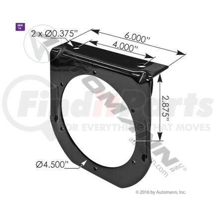 571.BK40 by AUTOMANN - LIGHT BRACKET 4IN ROUND