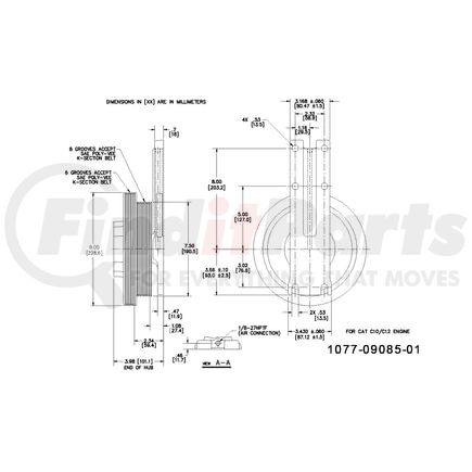 1077-09085-01X by KIT MASTERS - Kysor-Style Hub - Remanufactured