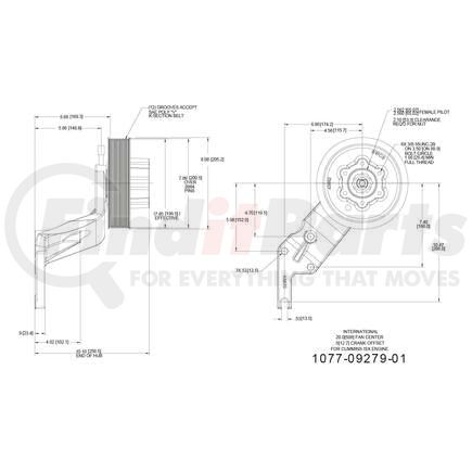 1077-09279-01X by KIT MASTERS - Kysor-Style Hub - Remanufactured