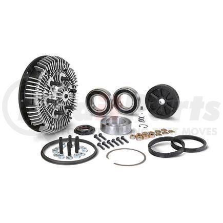 24-256E by KIT MASTERS - Two-Speed Engine Cooling Fan Clutch Kit - GoldTop, with Adapter Ring