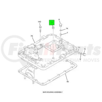 FUL4302857 by NAVISTAR - Transmission External Control Breather - For Navistar International