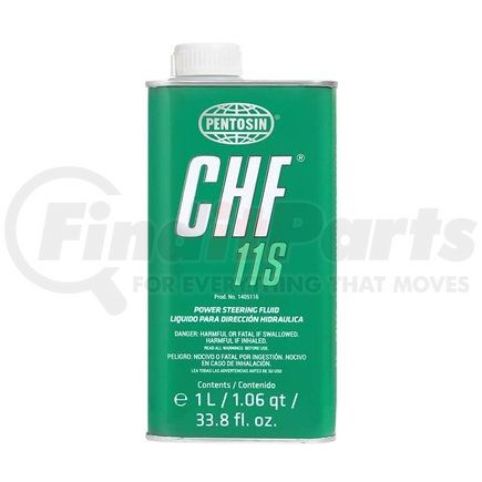 1405116 by PENTOSIN - CHF® 11S Power Steering Fluid - Long-Life, Synthetic, 1 Liter