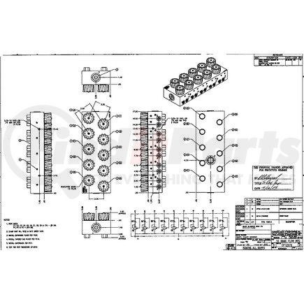 139010 by COMATROL - HYDRAULIC VALVE - FLOW CONTROL - 10 BANK