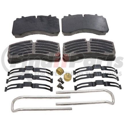 HNDS-41167-1 by HENDRICKSON - Disc Brake Pad - Includes Springs, Holder Brackets, Screws and Plugs