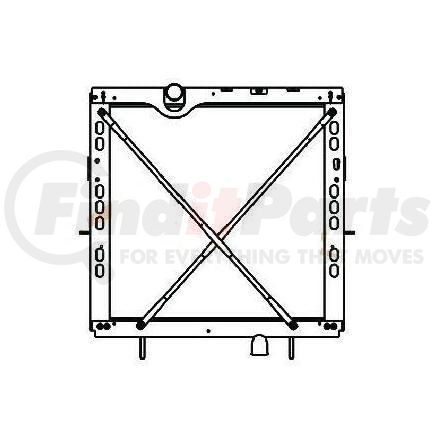 HDC011248 by PETERBILT - Design Style	Copper / Brass W/FrameHeight	34 1/8Width	38 15/16Depth	2Inlet	2 1/2 connectionOutlet	2 1/2 connectionEngine Oil Cooler	NoTrans Oil Cooler	NoMake	Peterbilt-KenworthModel	579-T680Start Year	2018End Year	2019Reference #	H