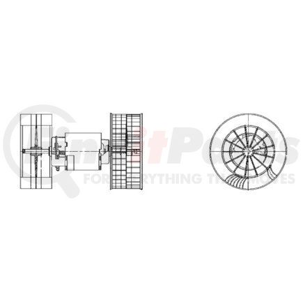 HELLA 9159361 HVAC Blower Motor