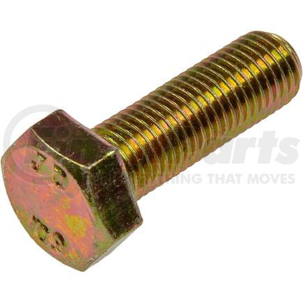 461-425 by DORMAN - Hex Cap Screw - Yellow Zinc, Steel, 10.9 Class, M8-1.0 x 25mm