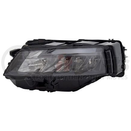 20-17722-90 by TYC - Headlight Assembly - LH, LED, Black Housing, Clear Lens, High/Low Beam