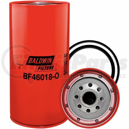 BF46018-0 by BALDWIN - Fuel Water Separator - Spin-On Design, 8-17/32 in. Length, 4-1/4 in. Diameter