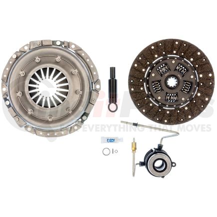 01037 by EXEDY - Replacement Clutch Kit, Includes Slave Cylinder - Disc Size: 265mm (10-1/2in), Spline Teeth / Diameter: 10T / 1-1/8in