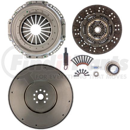 07131A by EXEDY - Replacement Clutch Kit, LUK Type Solid Flywheel Replacement Kit, Includes Flywheel and Mounting Bolts, Must be Installed as Matched Set - Disc Size: 311mm (12-1/4in), Spline Teeth / Diameter: 10T / 1-1/4in